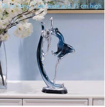 Load image into Gallery viewer, Ballerina statue, creative arts and crafts, figure statue, resin home furnishing articles