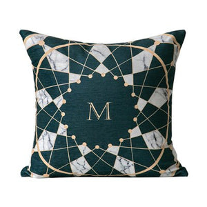 Cushion Cover Decorative Pillow Case Modern Simple White Black Mosaic Soft Coussin Room Sofa Decoration