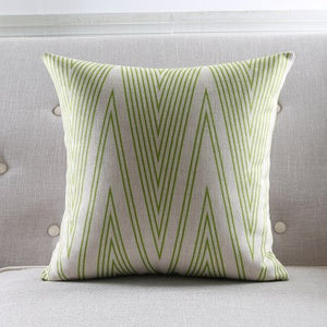 Cushion Cover Decorative Pillow Case Modern Fresh Nordic Geometric Lines Art Coussin Sofa Room Decoration