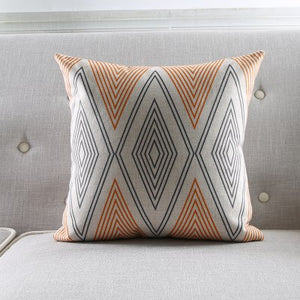 Cushion Cover Decorative Pillow Case Modern Fresh Nordic Geometric Lines Art Coussin Sofa Room Decoration