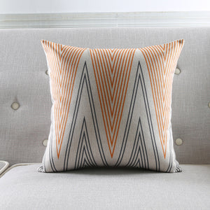 Cushion Cover Decorative Pillow Case Modern Fresh Nordic Geometric Lines Art Coussin Sofa Room Decoration