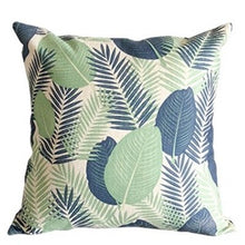 Load image into Gallery viewer, Cushion Cover Decorative Pillow Case Modern Nordic Plants Fresh Leaf Linen Cotton Blend Textile Sofa Bedding Deco