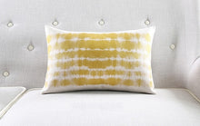 Load image into Gallery viewer, Abstract Grey Yellow Cushion Decorative Throw Pillow Cover Geometric Pillow Linen Cotton Cushions Decorative Throw Pillows