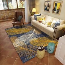 Load image into Gallery viewer, Abstract Living Room Carpets Gold leaf Hallway Bedroom Decorative Kids Play Carpet Anti-slip Area Rug Floor Children Room Mats