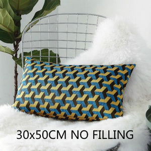 Cushion Cover Decorative Pillow Case Modern Art Fashion POP Abstract Solid Geometric Coussin Room Bedding Sofa Decor