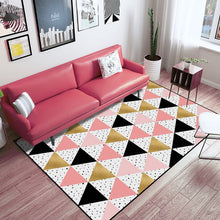 Load image into Gallery viewer, 200x300cm Nordic Pink Rugs Thicken Soft Carpet Kids Room Play Mat Modern Bedroom Bedside Area Rugs Large Carpets for Living Room