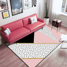 Load image into Gallery viewer, 200x300cm Nordic Pink Rugs Thicken Soft Carpet Kids Room Play Mat Modern Bedroom Bedside Area Rugs Large Carpets for Living Room