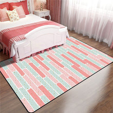 Load image into Gallery viewer, 200x300cm Nordic Pink Rugs Thicken Soft Carpet Kids Room Play Mat Modern Bedroom Bedside Area Rugs Large Carpets for Living Room