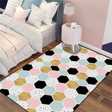 Load image into Gallery viewer, 200x300cm Nordic Pink Rugs Thicken Soft Carpet Kids Room Play Mat Modern Bedroom Bedside Area Rugs Large Carpets for Living Room