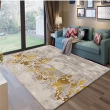 Load image into Gallery viewer, Nordic simple household carpets for living room Bedroom bedside Multi-function carpet Crystal velvet printed soft Rug Home Decor