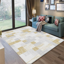 Load image into Gallery viewer, Nordic simple household carpets for living room Bedroom bedside Multi-function carpet Crystal velvet printed soft Rug Home Decor