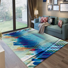 Load image into Gallery viewer, Nordic simple household carpets for living room Bedroom bedside Multi-function carpet Crystal velvet printed soft Rug Home Decor