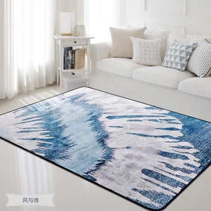 Ink Painting Nordic Carpet Livingroom Home Soft Bedroom Carpets Coffee Table Rug Study Floor Mat Kids Crawling Rugs Fashion Mats