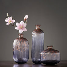 Load image into Gallery viewer, Simple glass vase decoration Creative home decoration flower arrangement water flower