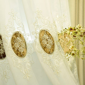 Modern Nordic Cotton and Linen High Shading Splicing Curtains for Living Dining Room Bedroom.