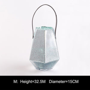 Electroplated Glass Vase for Floral Display Home Decorative Tabletop